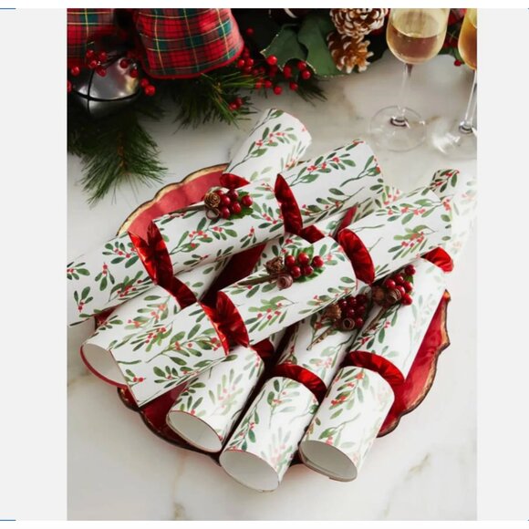 Robin Reed H5 Jolly Holly Christmas Crackers 6pc 12" Crackers (6086) PICCADILLY - Picture 4 of 4